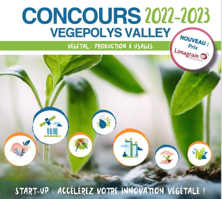 “Accélérez votre innovation végétale !” VEGEPOLYS VALLEY lance la 7ème édition de son concours dédié aux start-ups.